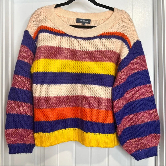 ModCloth Multi-Color‎ Striped Pullover Sweater. Size Small. - Picture 2 of 10